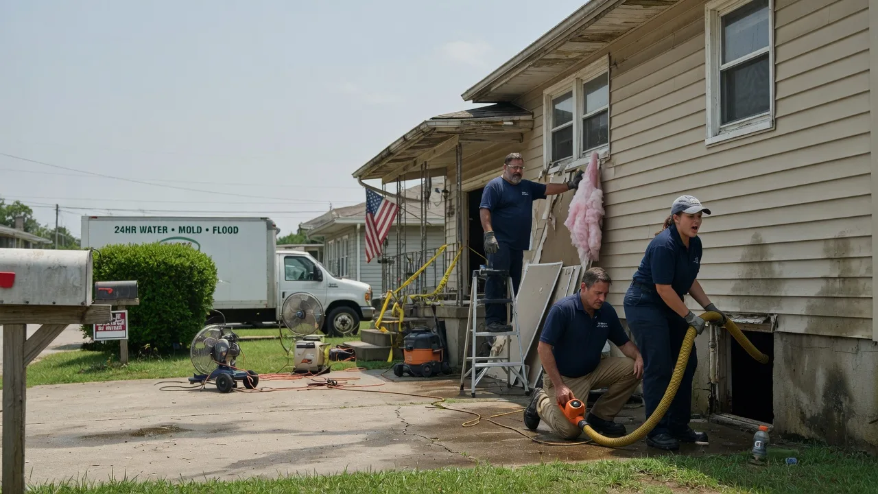 Water Damage Repair in Valhermoso Springs, AL near me